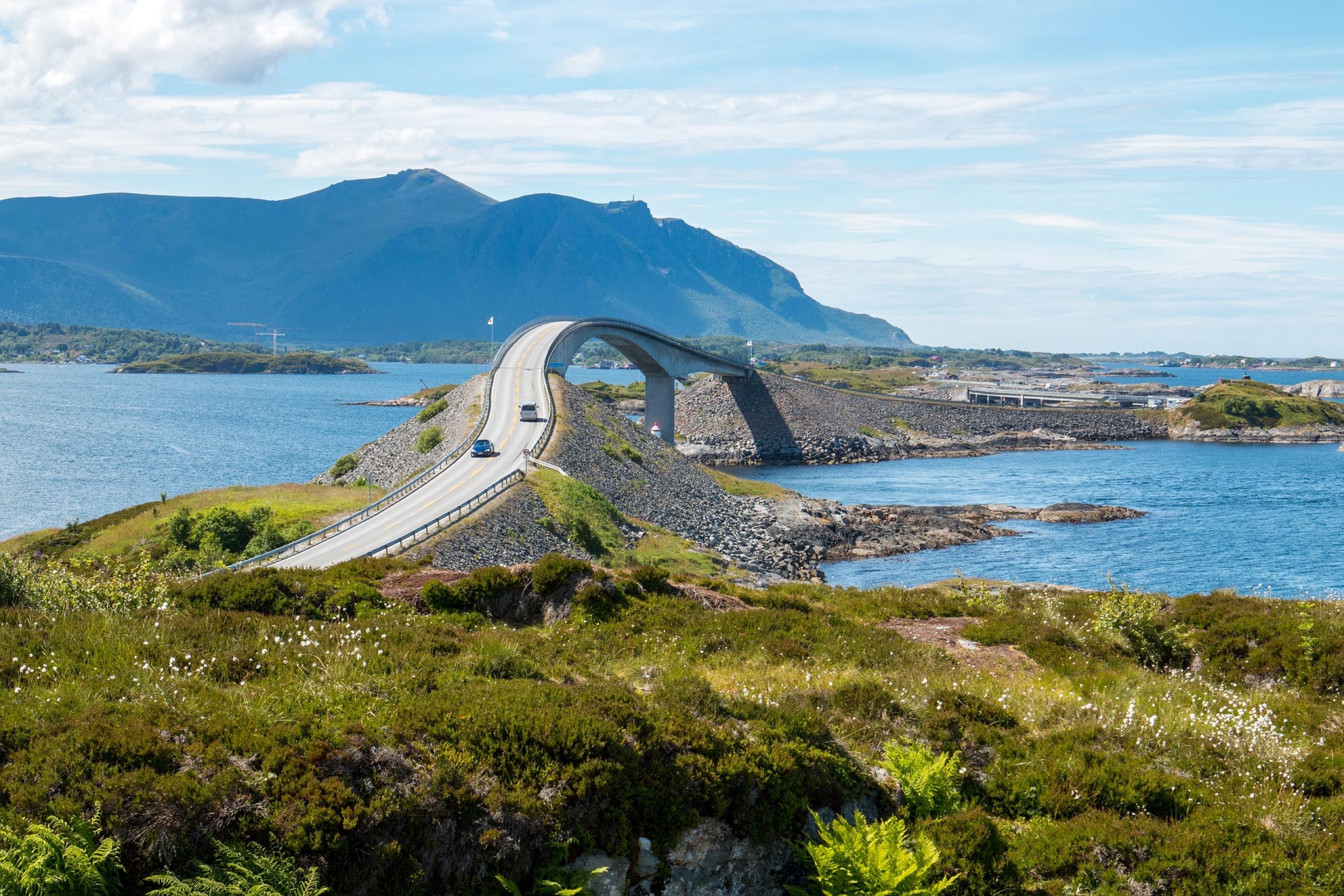 Norwegens Sch ne Panoramastra en Norwegens Sch ne Panoramastra en